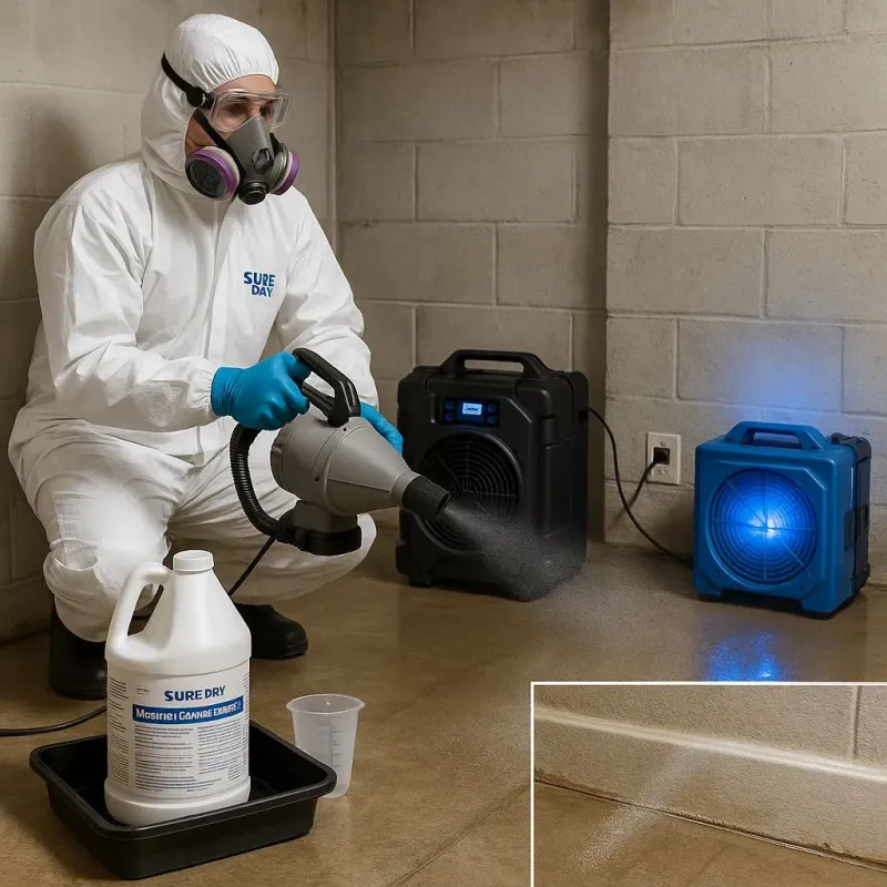 Sanitization and Odor Removal process in Prince Frederick, MD